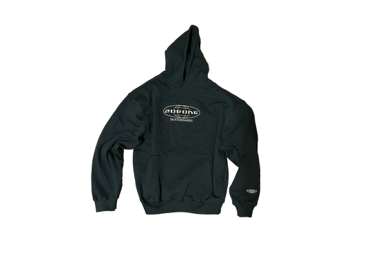 206ONE Skateboards — 1400GSM Hoodie (Pine-Green)